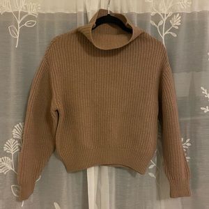 Aritzia Wilfred Montpellier Cropped Turtleneck
